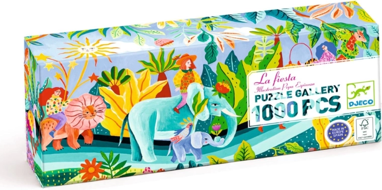 Djeco Puzzle La fiesta 1000 Teile