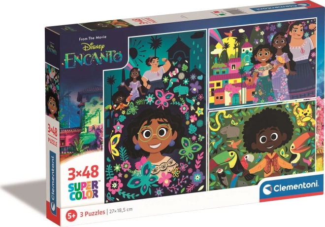 Puzzle CLEMENTONI Disney Encanto 3×48 Teile