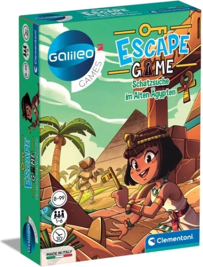 Clementoni Galileo Escape Game: Schatzjagd im alten Ägypten - 1 Stück