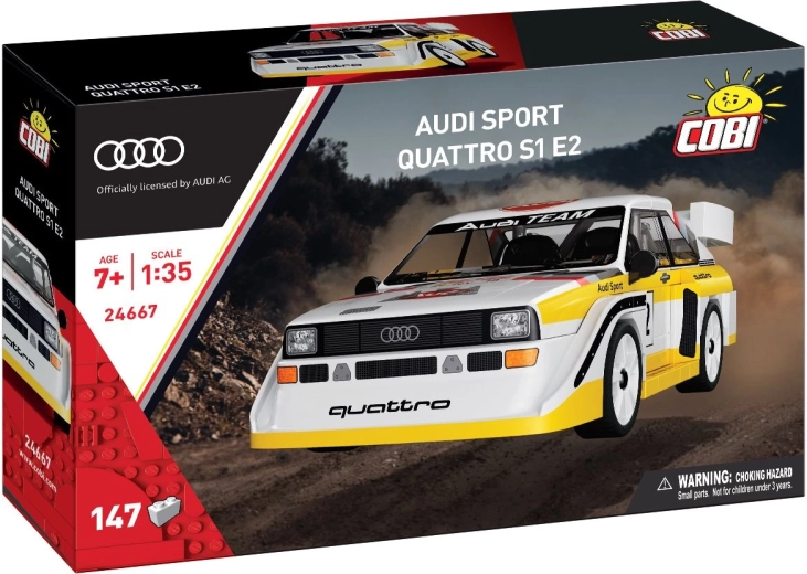 Cobi Audi Sport Quattro S1 E2 1:35 (147 Teile) - 1 Stück