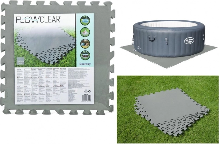 Schaumstoff-Unterlage für Pool Bestway 50 x 50 cm 58639