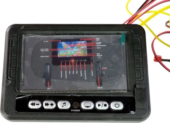 LCD‑MP4‑Musikpanel für Range Rover