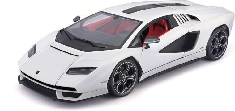 Maisto Lamborghini Countach LPI 800-4 weißes Modell 1:18
