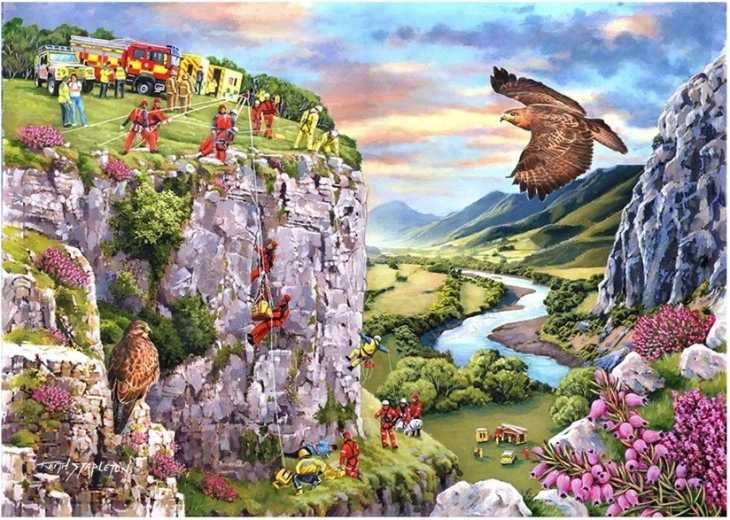 Puzzle Alltagshelden, 1000 Teile