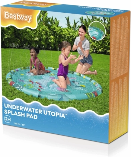 Bestway Kinder-Wasserspritzmatte mit Fontäne 165 cm
