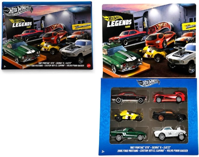 Hot Wheels Sammler-Set Autos Legends Tour