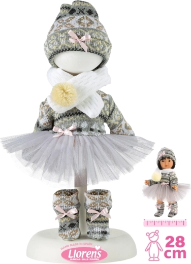 Llorens Outfit für Puppe 28 cm – 5-teiliges Winterset