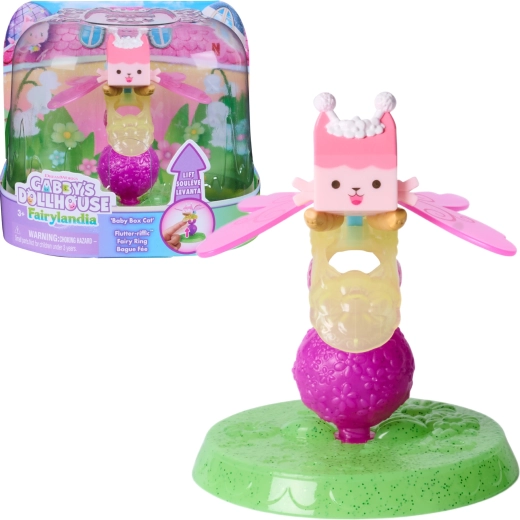 Spin Master Gabby’s Dollhouse Fairylandia Ring mit Baby Box Cat-Figur