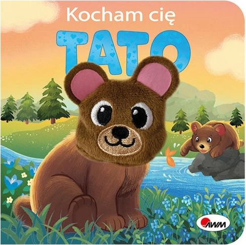 Ich liebe dich, Papa – Pappbilderbuch mit Bären-Handpuppe