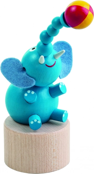 Detoa drückender Elefant mit Ball