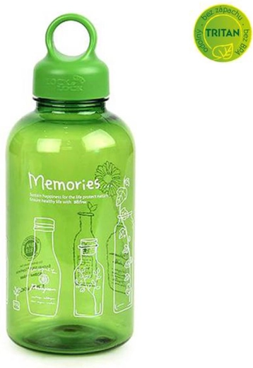 Bisfree Loop Trinkflasche aus Tritan 530 ml grün