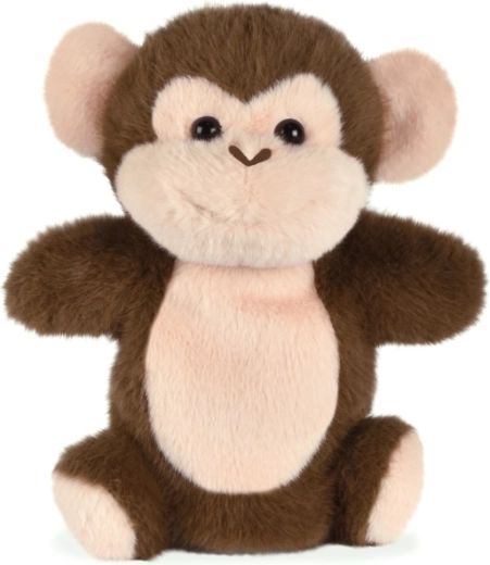 Doudou Histoire d'Ours Plüsch-Handpuppe Affe braun 24 cm