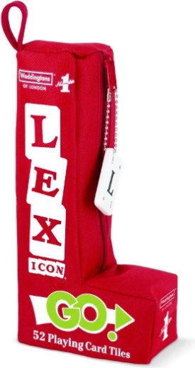 Gesellschaftsspiel LEX ICON GO – flottes Wortspiel für die Tasche