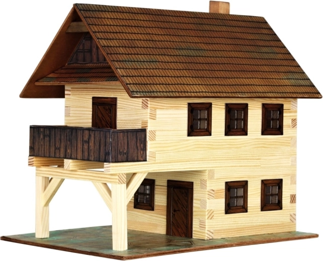 Walachia Holzklebe-Bausatz Rathaus