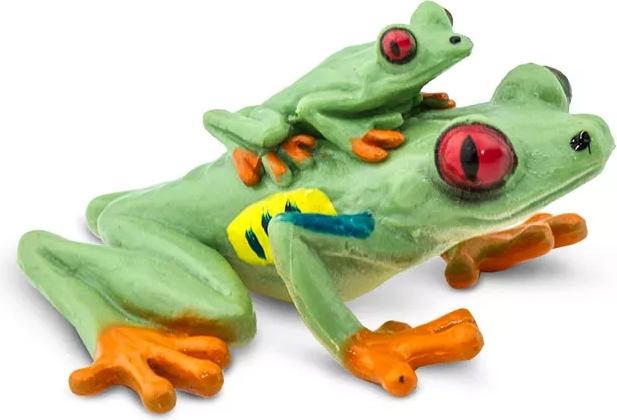 Safari Ltd. Rotaugenlaubfrosch-Figur – 1 Stück