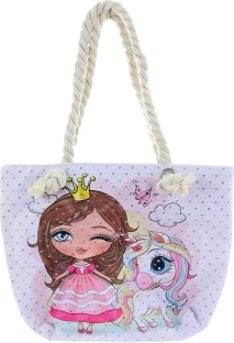 Umhängetasche Prinzessin mit Einhorn