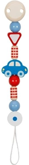 Schnullerkette mit Clip Cars