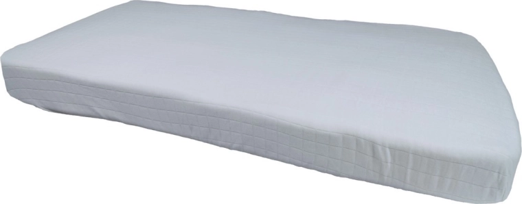 Lodger Slumber Spannbettlaken für die Wiege 40 × 80 cm Cloud Dancer