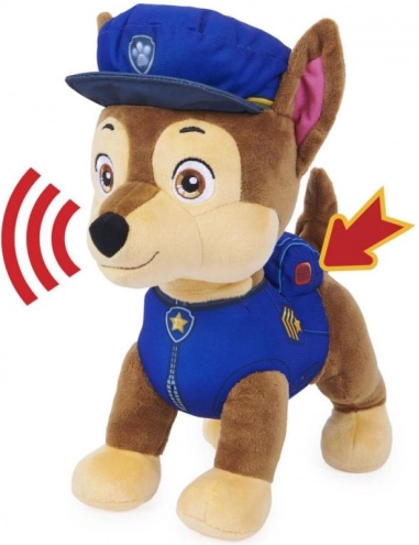 Interaktives Plüschtier Paw Patrol Chase (Polizeihündchen) 30 cm – 1 Stück