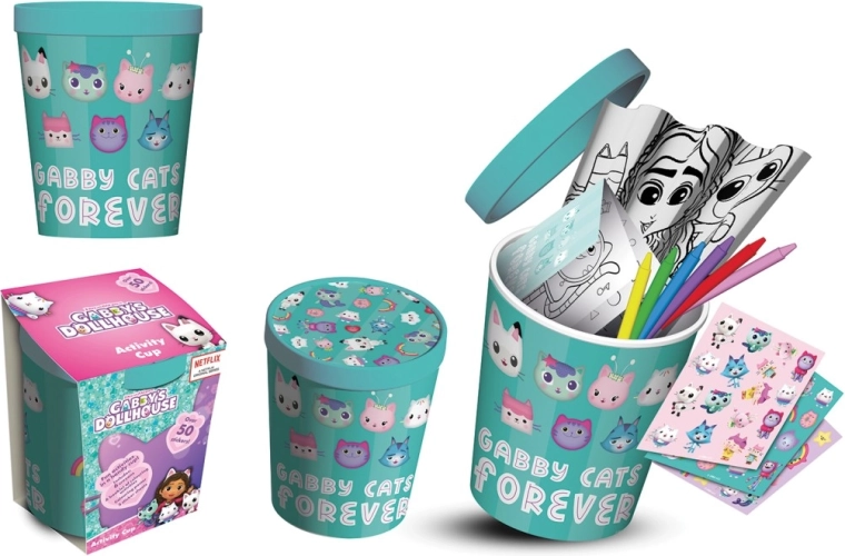 Kreativset im Becher Gabbys magisches Puppenhaus