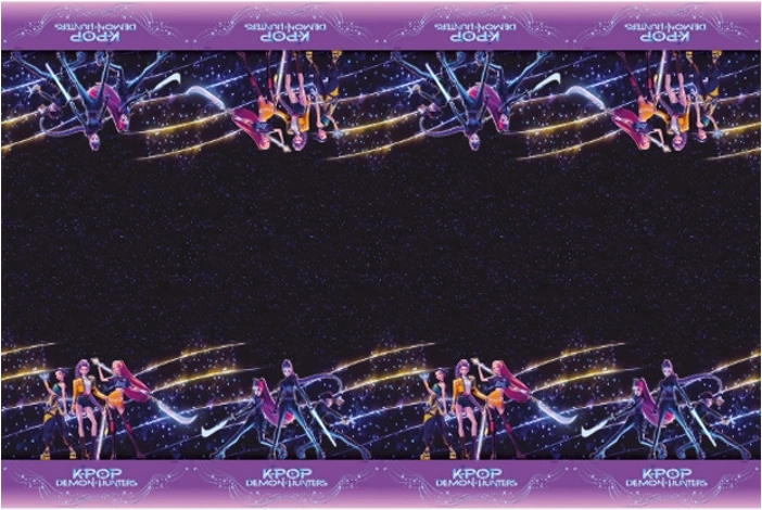 Plastiktischdecke Demon Hunters – K-POP-Motiv 120 × 180 cm