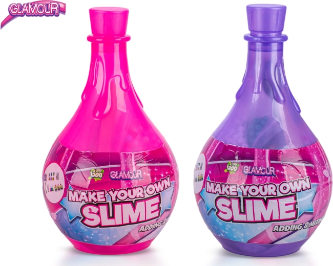 Glamour-Set zur Schleimherstellung – rosa und blau