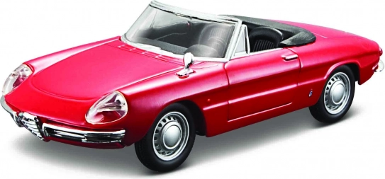 Bburago Hobby – Alfa Romeo Spider 1966, rotes Modell 1:32