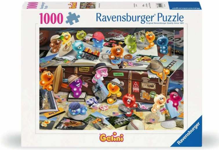 Ravensburger Puzzle Gelini: Reisende, 1000 Teile