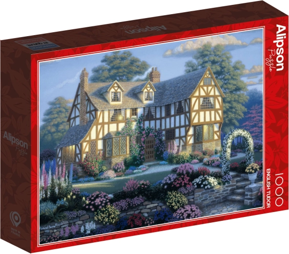 Alipson Puzzle Englisches Tudorhaus 1000 Teile