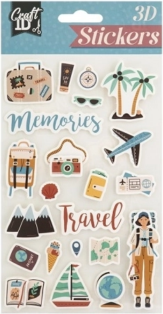 3D-Reisesticker