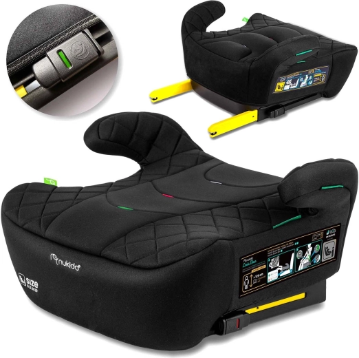 Nukido Louis Autositz-Erhöhung mit ISOFIX i-Size 125–150 cm (22–36 kg)
