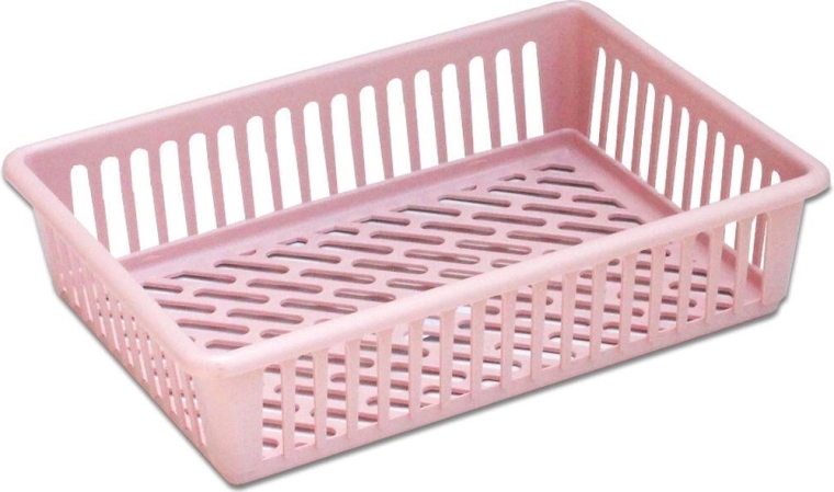 HANDY Korb klein 26 × 18,5 × 7 cm – Kunststoff, Farbmix