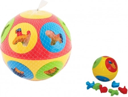Kunststoff-Steckball 13 cm, 2 Farben