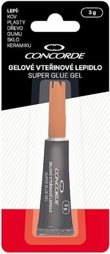 Concorde Sekundenkleber-Gel 3 g im Blister