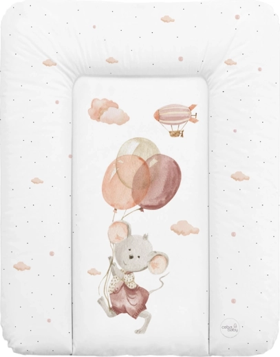Ceba Baby weiche Wickelauflage Basic Mouse 50 × 70 cm