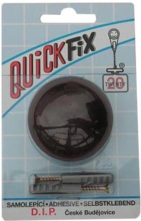 Tür- und Wandschutzdämpfer 40 mm braun, Packung 2 Stk.