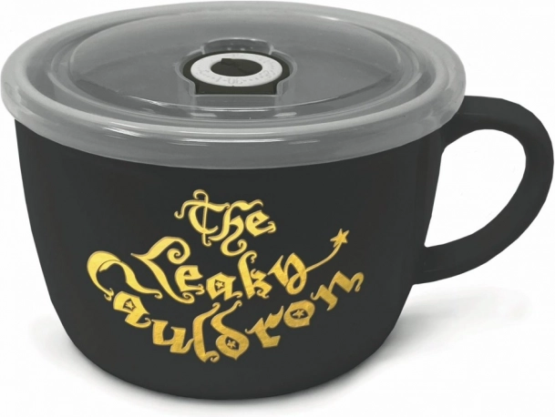 Keramikschale mit Deckel HP The Leaky Cauldron