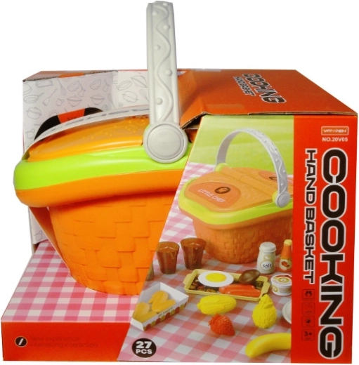 Picknickkorb mit Zubehör für Kinder