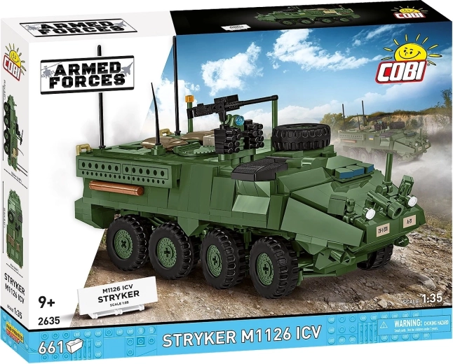 Cobi Armed Forces gepanzerter Transporter Stryker M1126 ICV 1:35 (661 Teile)