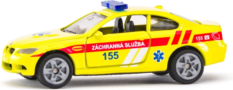 Siku Krankenwagen BMW M3 Coupé – tschechische Version, Metallmodell