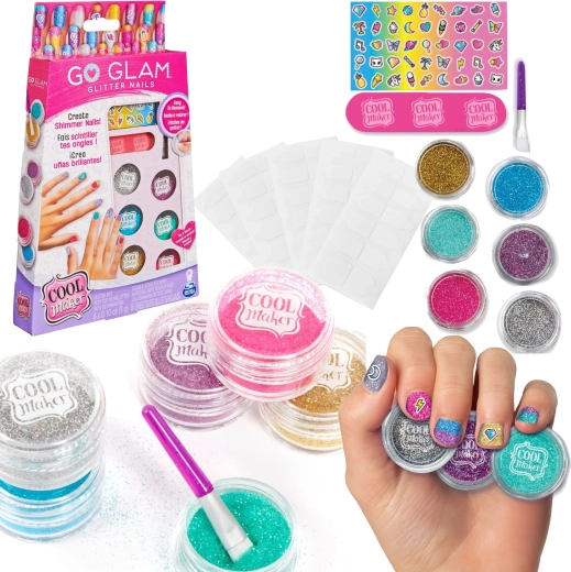 Cool Maker Go Glam Nageldesign-Set mit Glitzer und Aufklebern