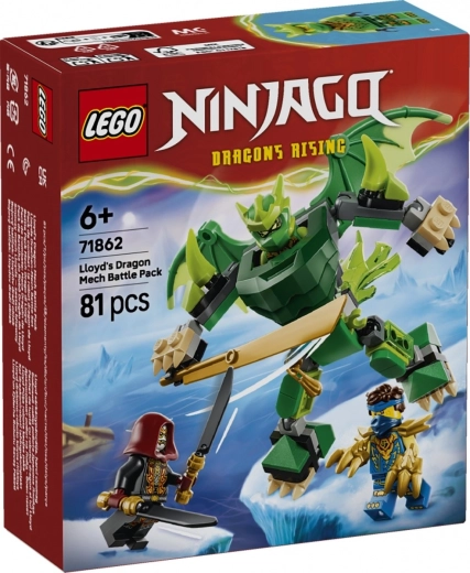 LEGO NINJAGO Lloyds Drachen-Mech – Kampfset