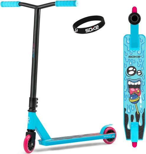 Freestyle-Stuntscooter SOKE GO! türkis