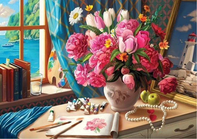 ART PUZZLE Puzzle Kunstbalkon 1500 Teile