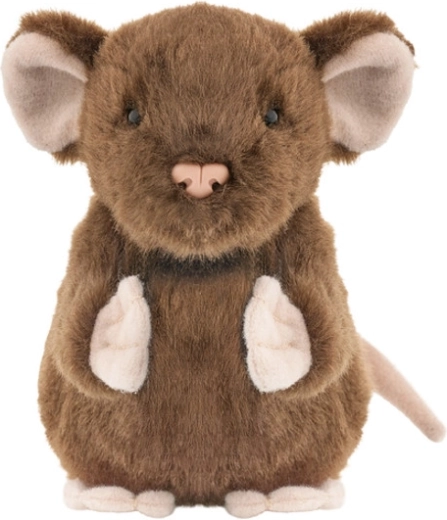 Braune Plüschmaus 13 cm