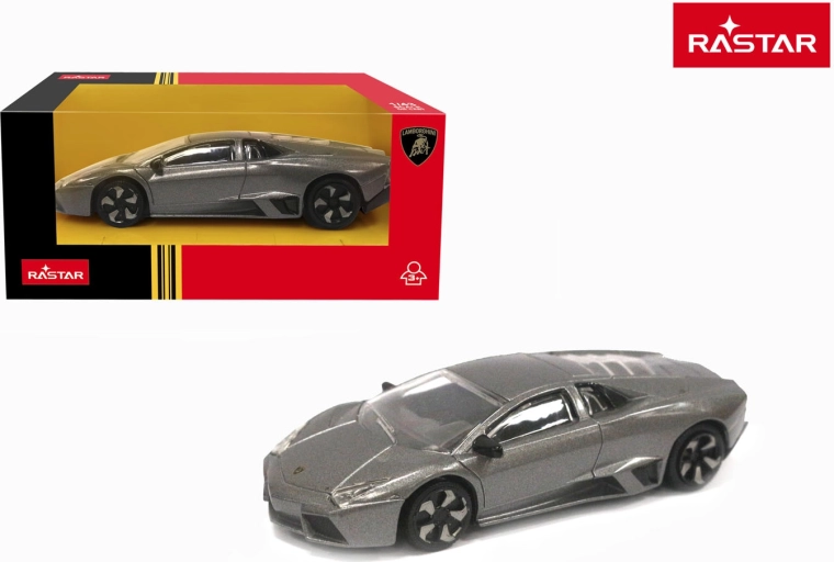 Auto-Modell Rastar Lamborghini Reventon grau 1:43 - 1 Stück