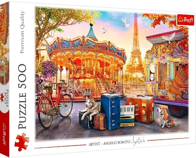 Puzzle 500 Teile – Urlaub in Paris TREFL