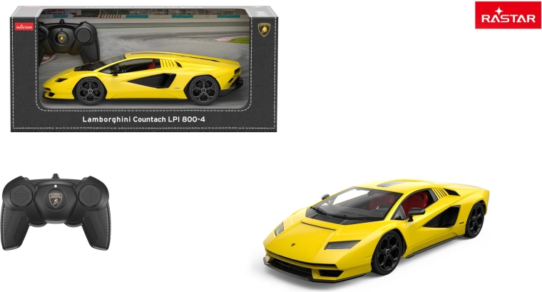 RC-Auto Lamborghini Countach LPI 800-4 Rastar 1:16 gelb