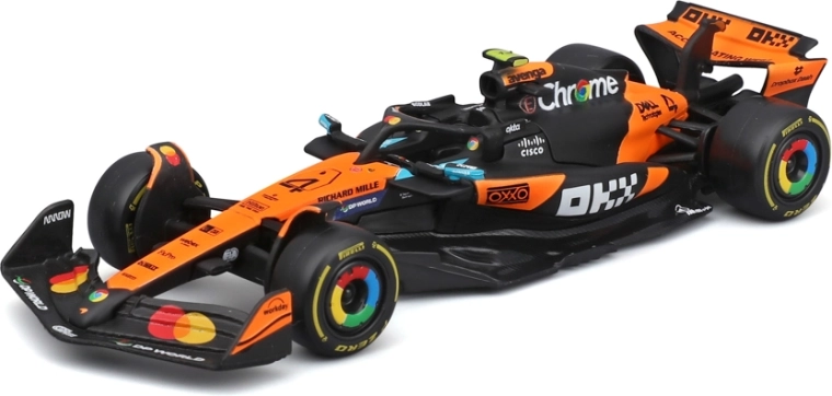 Bburago McLaren F1 MCL39 (2025) Lando Norris #4 – Formel-1-Modell 1:43