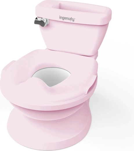 Ingenuity Kinder-Töpfchen mit Spülgeräusch My Size, rosa